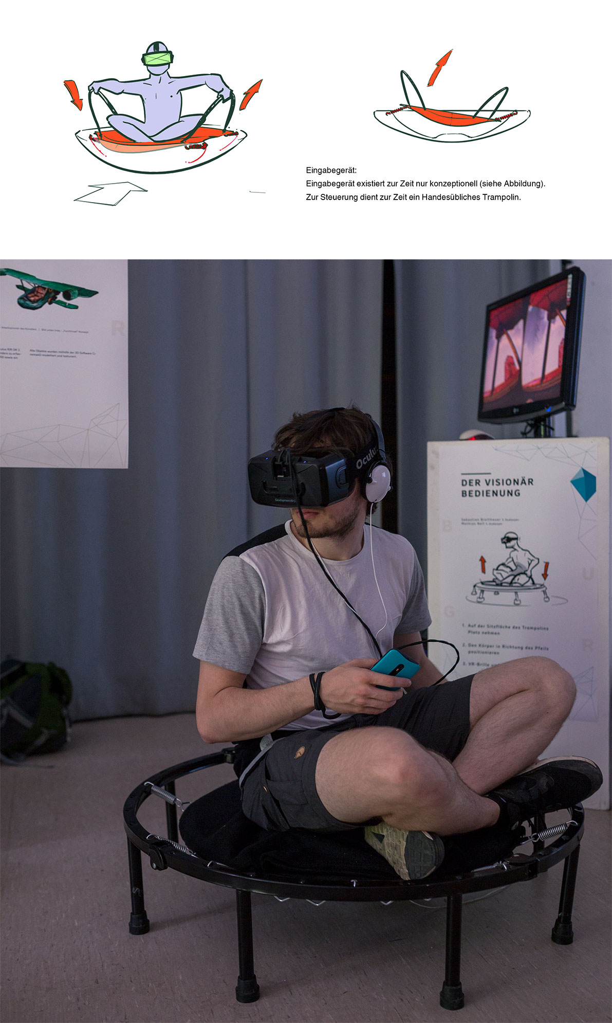 VR, Fly, simulator, Visonär