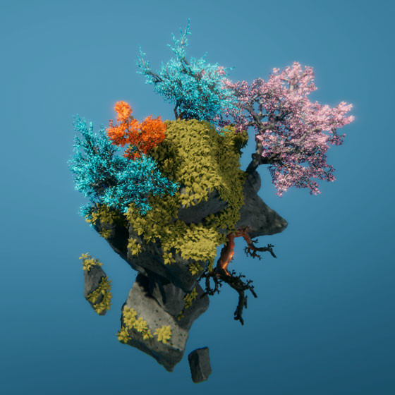 fractal-tree unity 3D