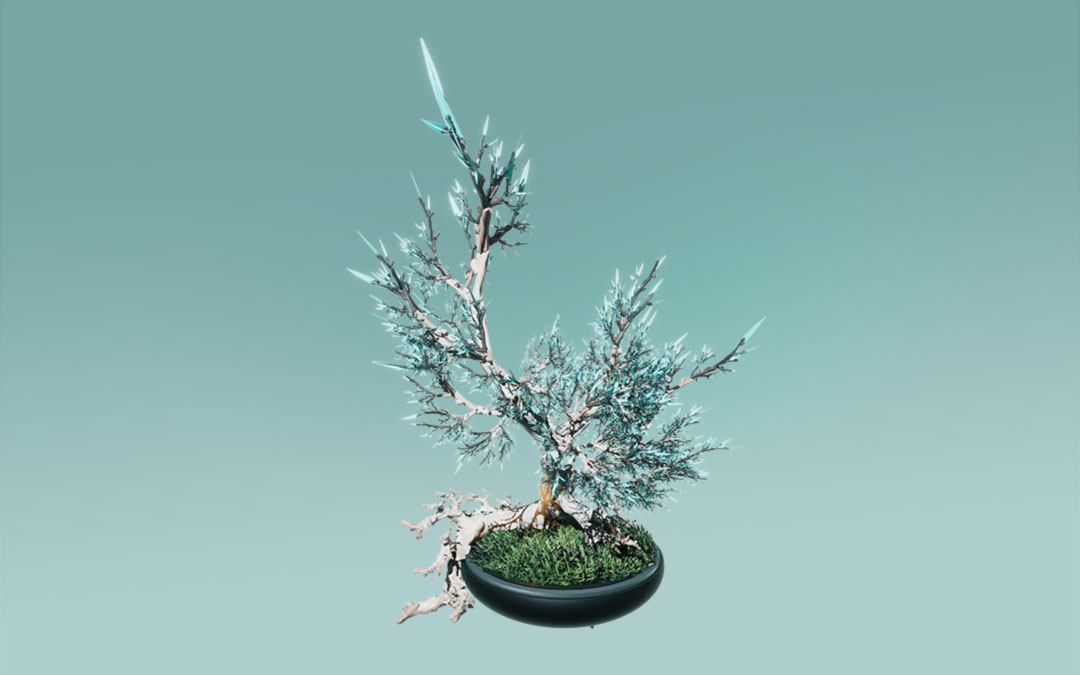 Fractal, Tree, Frost,Unity 3D, Game, Pflanzenwelt @ Mathias Nell