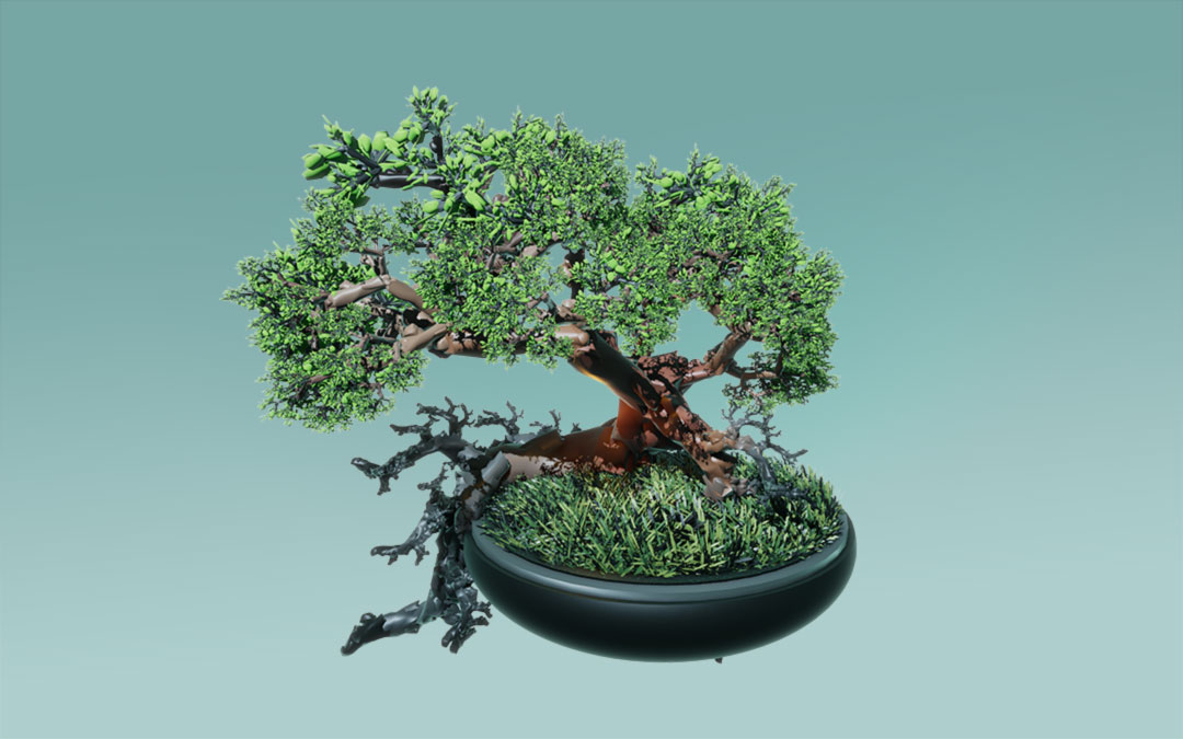 Fractal, Tree, Unity 3D, Game, Pflanzenwelt @ Mathias Nell