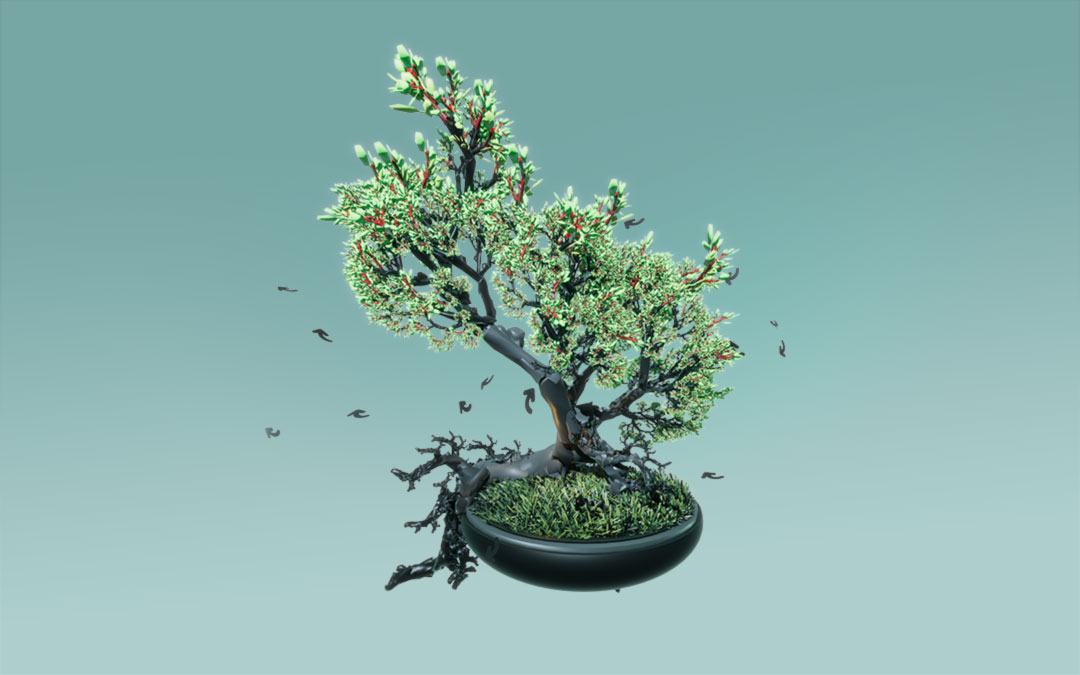 Fractal, Tree, fantasy,Unity 3D, Game, Pflanzenwelt @ Mathias Nell