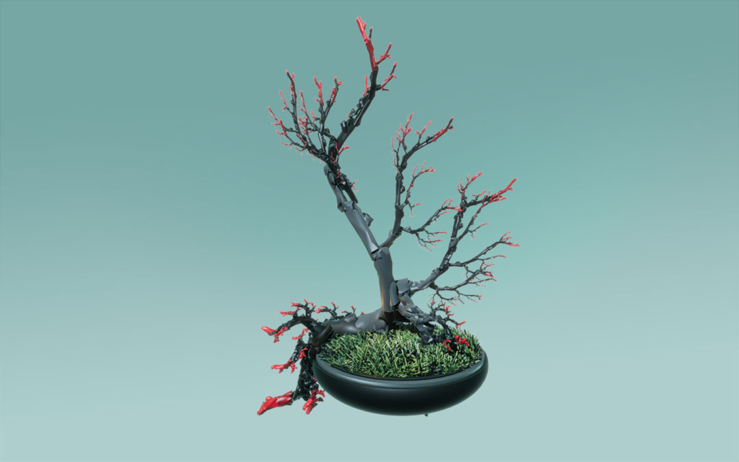 Fractal, Tree, death,Unity 3D, Game, Pflanzenwelt @ Mathias Nell