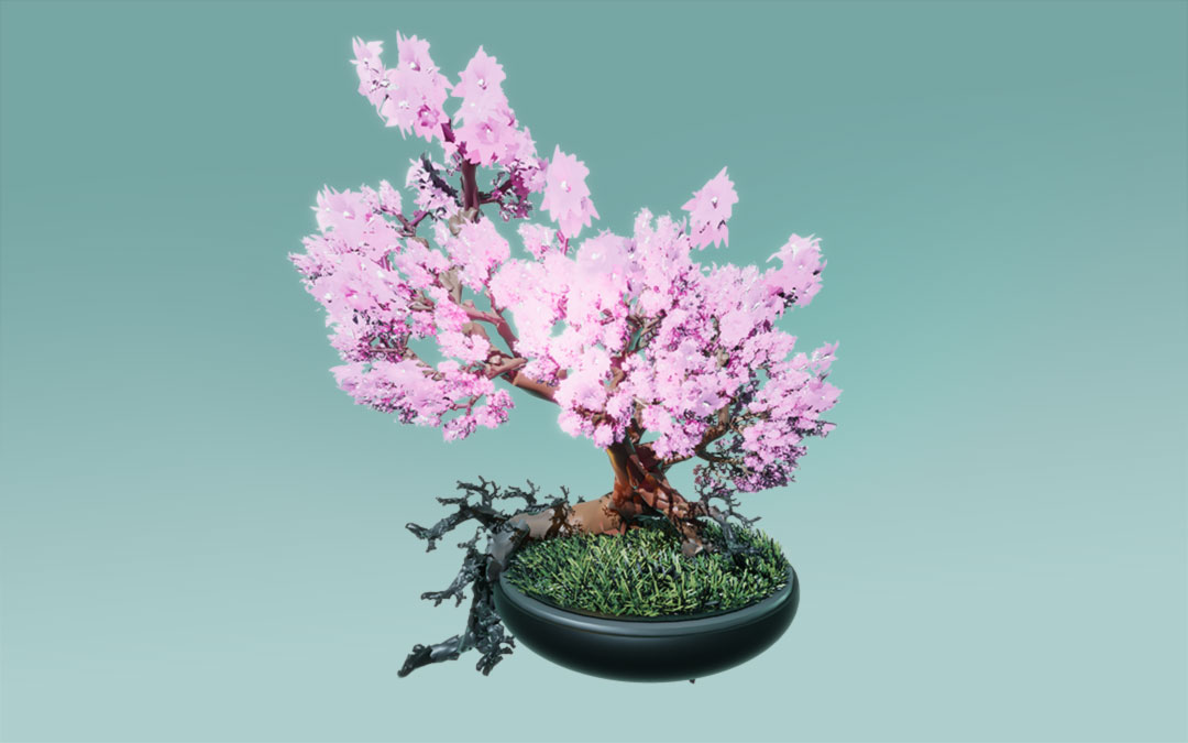 Fractal, Tree, blossom, Unity 3D, Game, Pflanzenwelt @ Mathias Nell